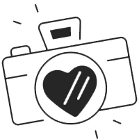 Fotobox Funktion im Videofon – kreative Hochzeitsidee zum Aufnehmen von Fotos, Videos und Sprachnachrichten in einem Gerät